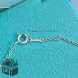 Tiffany & Co. 925 Silver XXXOOO Hugs Kisses Love 6.25” Bracelet (pouch)