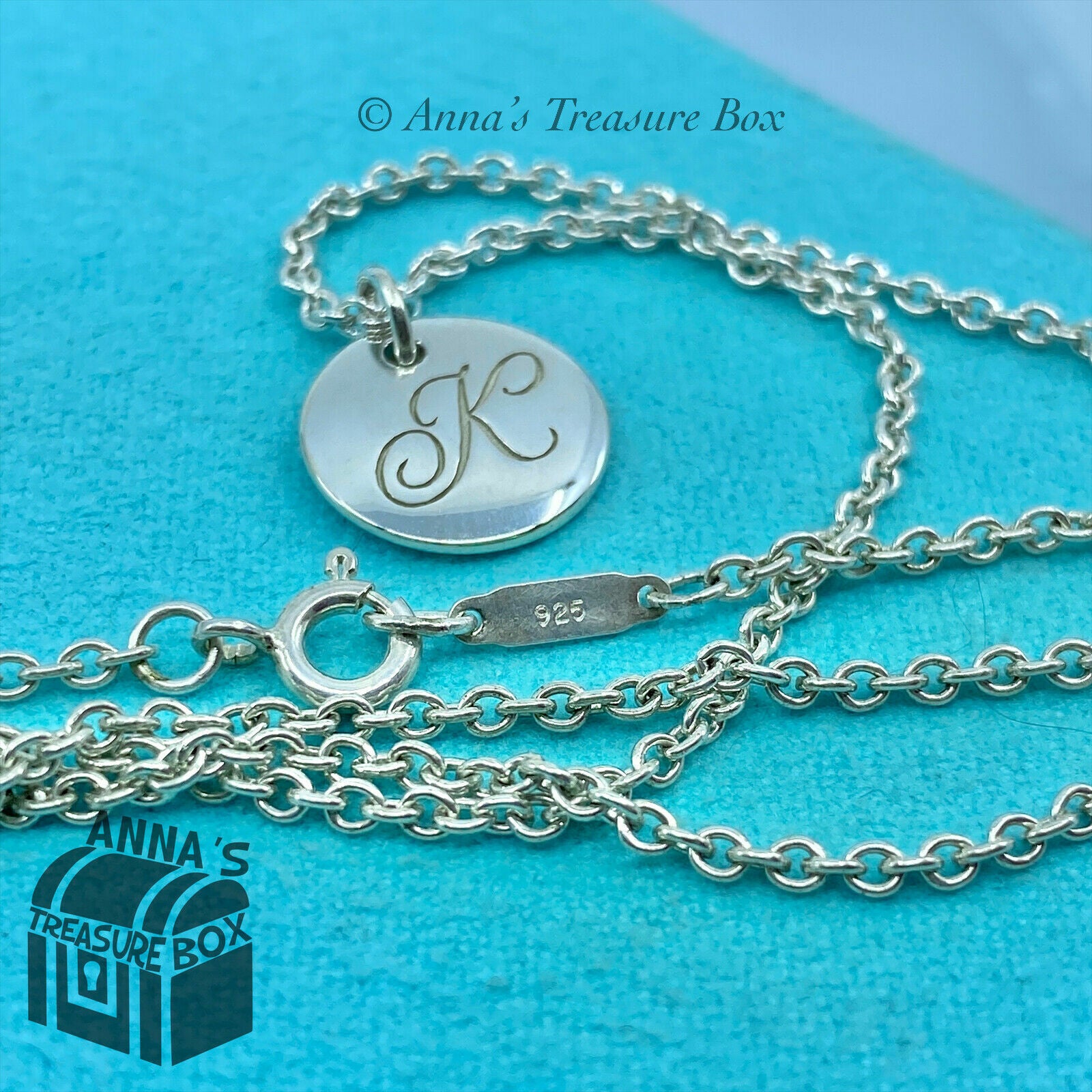 Tiffany & Co. // Sterling Silver Lock K Pendant – VSP Consignment