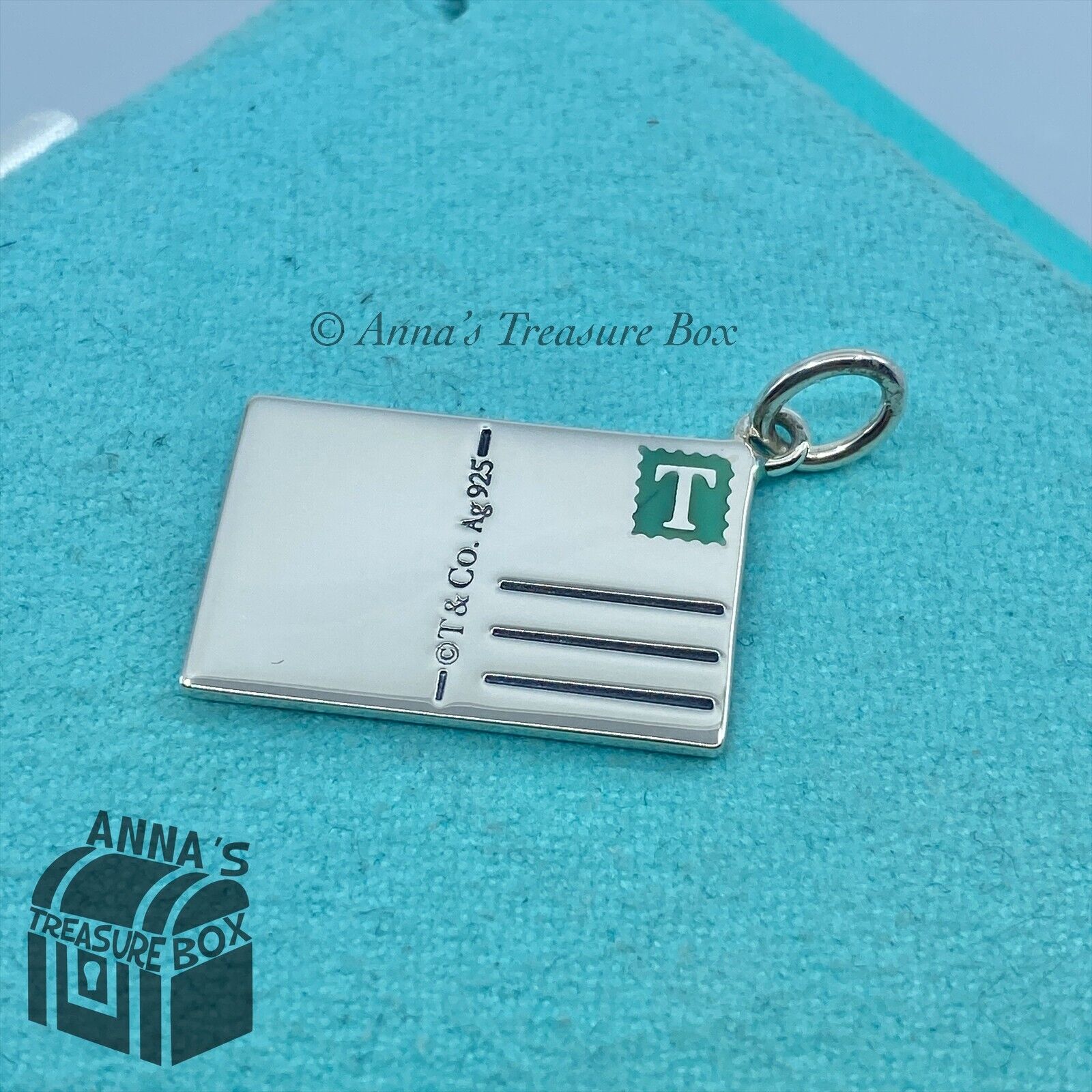 Tiffany and co hot sale postcard charm