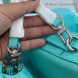 Tiffany & Co. Block Calfskin Leather Camera Bag Wristlet (Box, pouch, ribbon)
