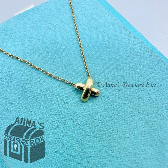 Necklace Tiffany & Co SIGNATURE X DIAMOND NECKLACE 34557 , pawnshop  Perspectiva - Moscow