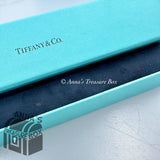 Tiffany & Co. 18K Yellow Gold MED Diamond T Smile Diamond 7" Bracelet (box,felt)
