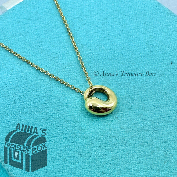 Tiffany & Co. Peretti 18K Yellow Gold Mini Eternal Circle 15