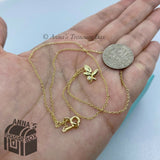 Tiffany & Co. 18K Yellow Gold Picasso Olive Leaf Diamond 16" Necklace (boxset)
