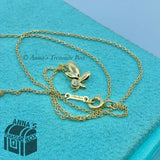 Tiffany & Co. 18K Yellow Gold Picasso Olive Leaf Diamond 16" Necklace (boxset)