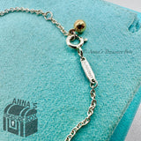 Return to Tiffany & Co. 925 Silver 18K Gold Love Bug Bee 6.5-7" Bracelet (boxset
