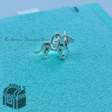 Tiffany & Co. 925 Silver Save The Wild Mini Lion Charm (Box, Pouch, Ribbon)