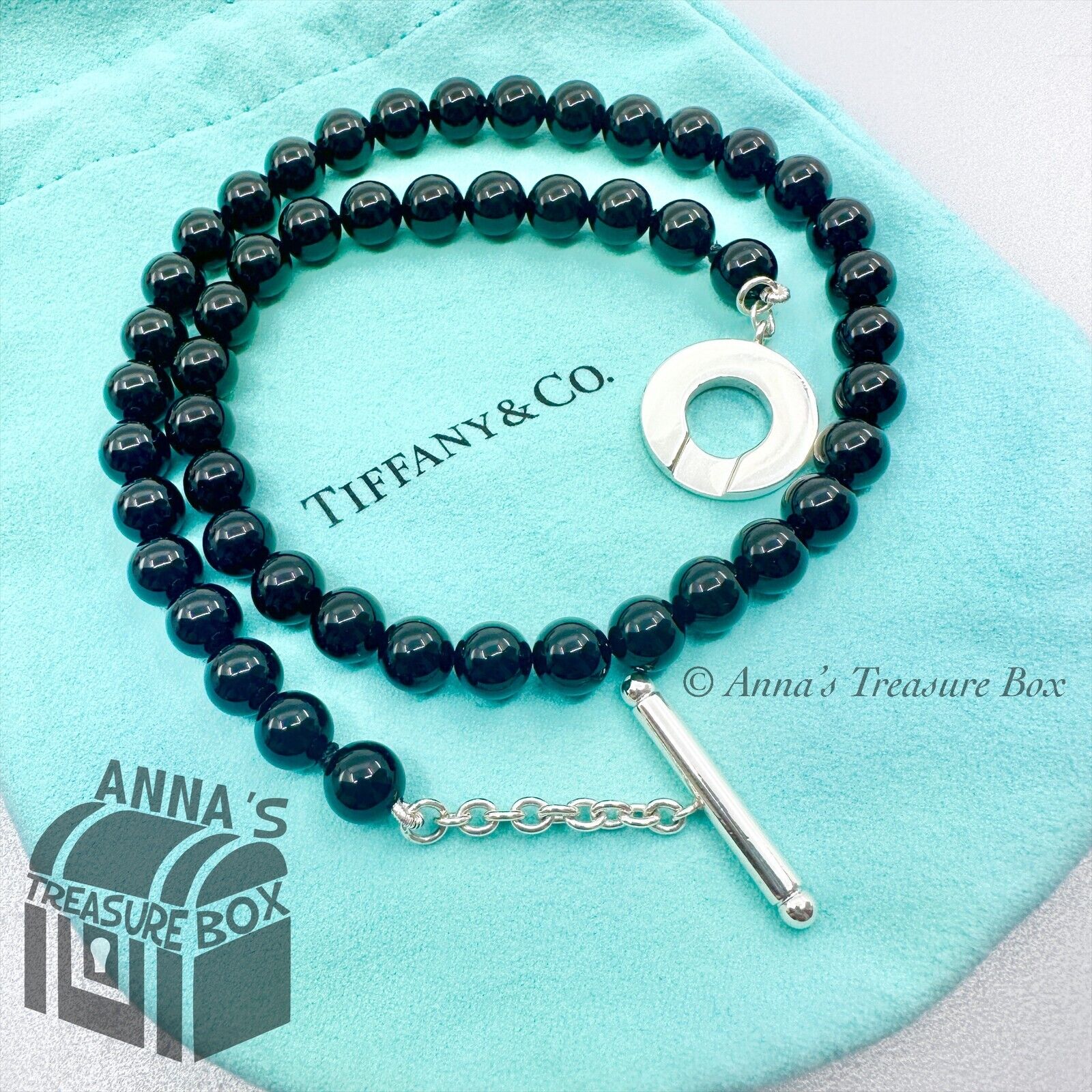 Tiffany & Co. Black buy Necklace Box