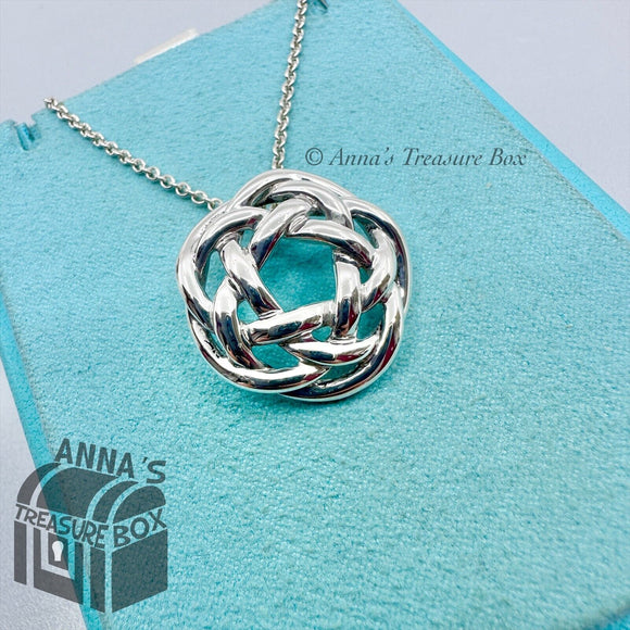 Tiffany and 2025 co knot necklace